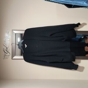 American Eagle Outfitters Black Cardigan Sweater